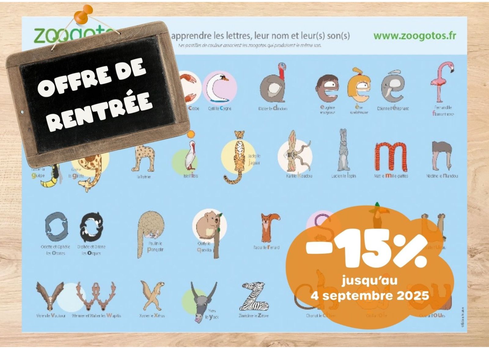 L'affiche des zoogotos