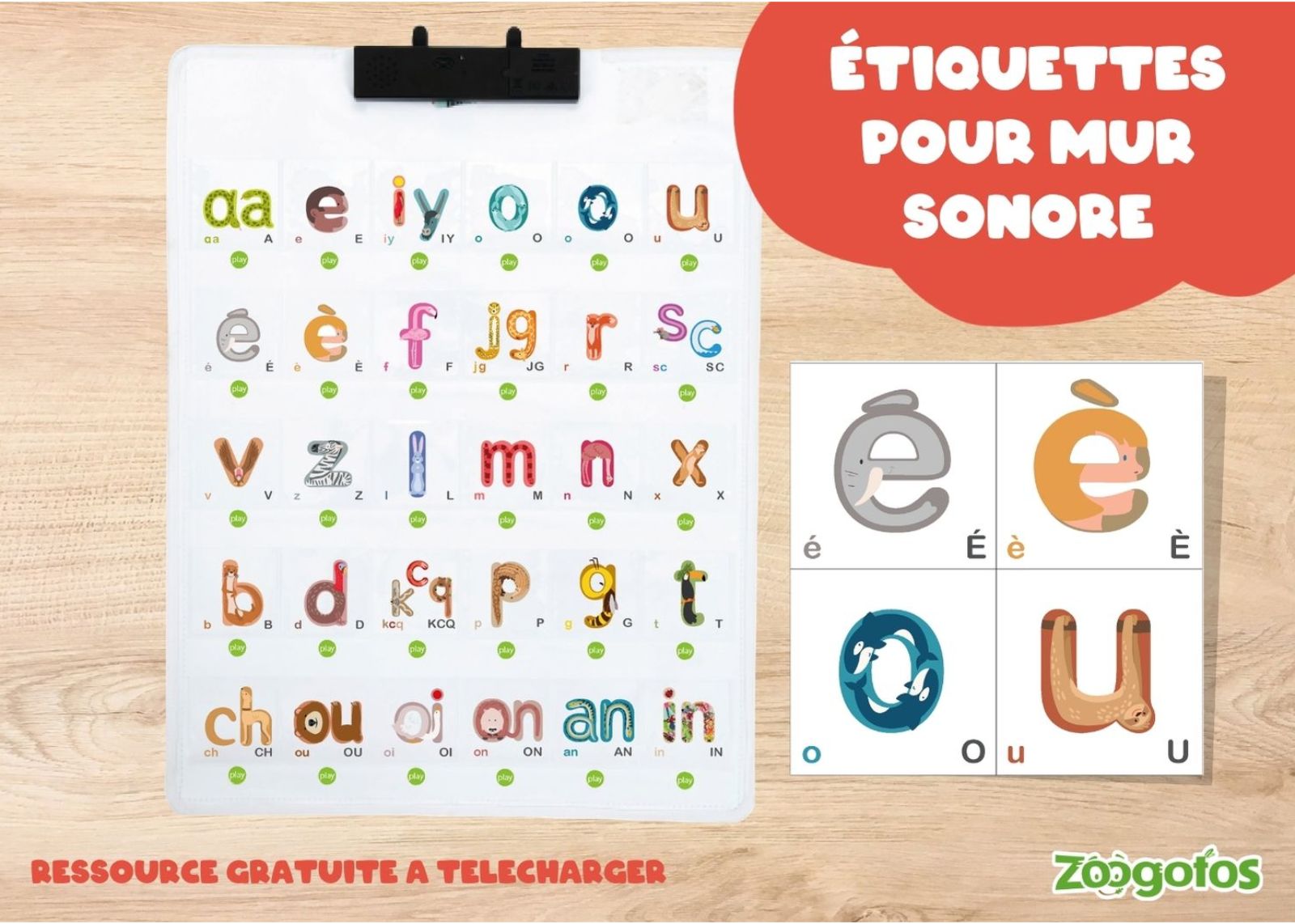 Etiquettes pour Mur sonore