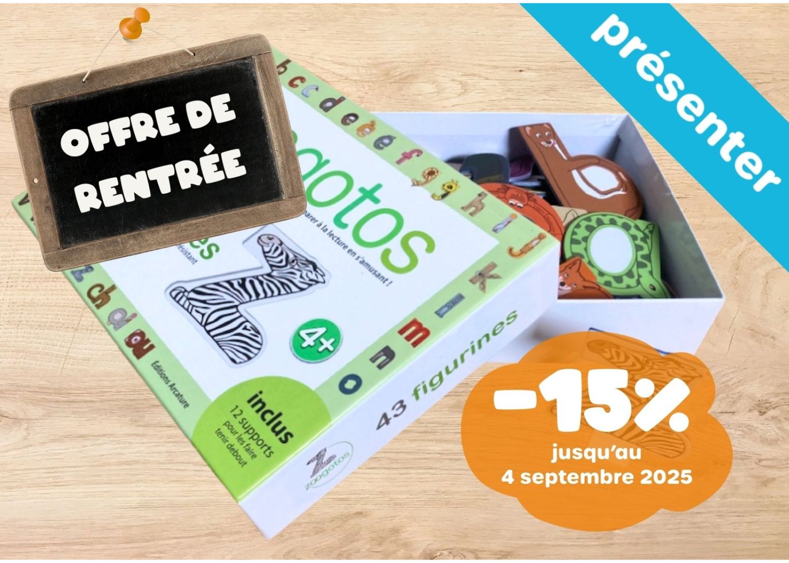 43 grandes figurines zoogotos