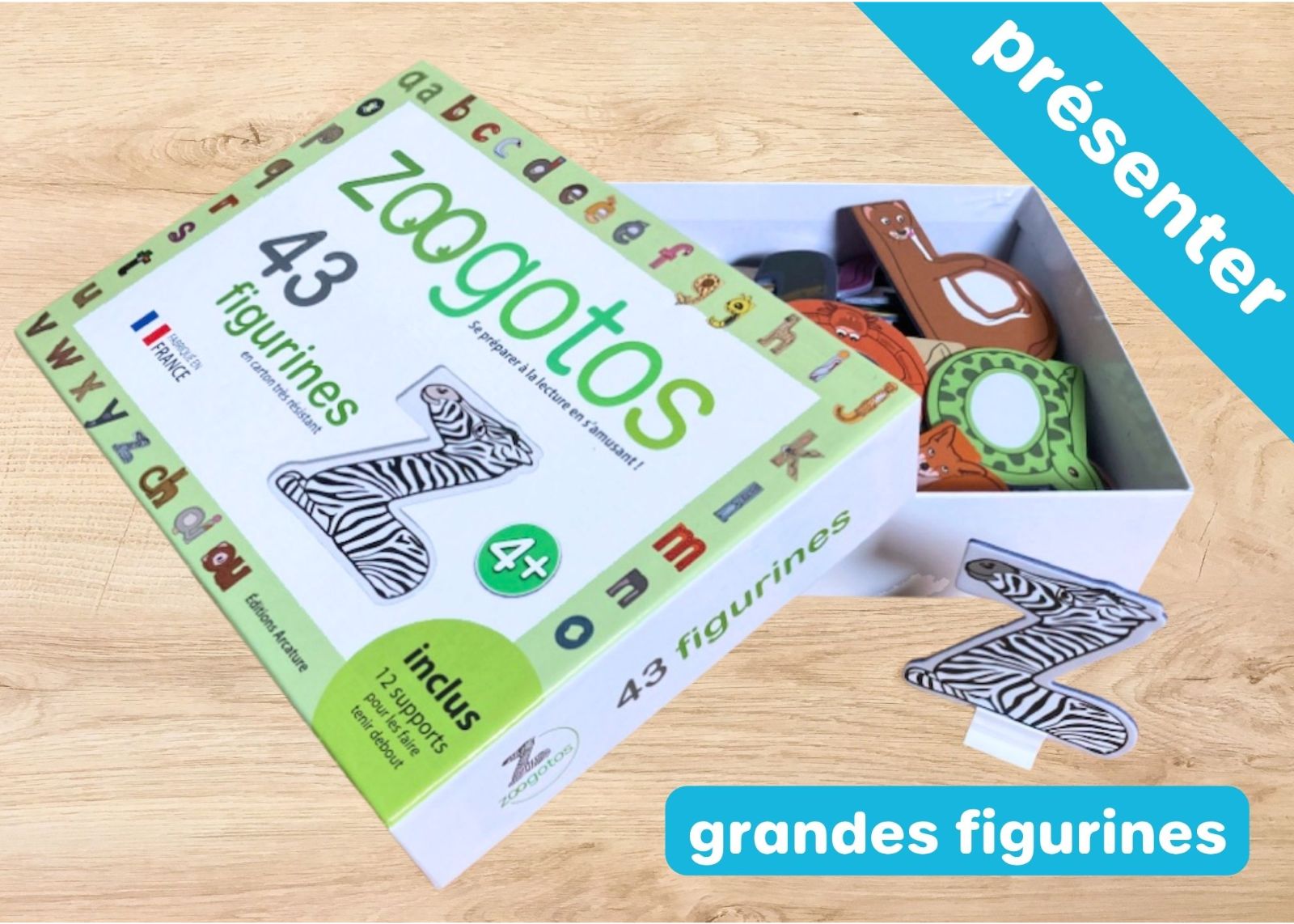 43 grandes figurines zoogotos