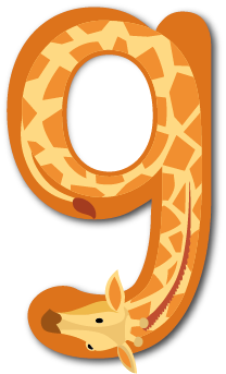 Gisèle la girafe

, un personnage-lettre des zoogotos