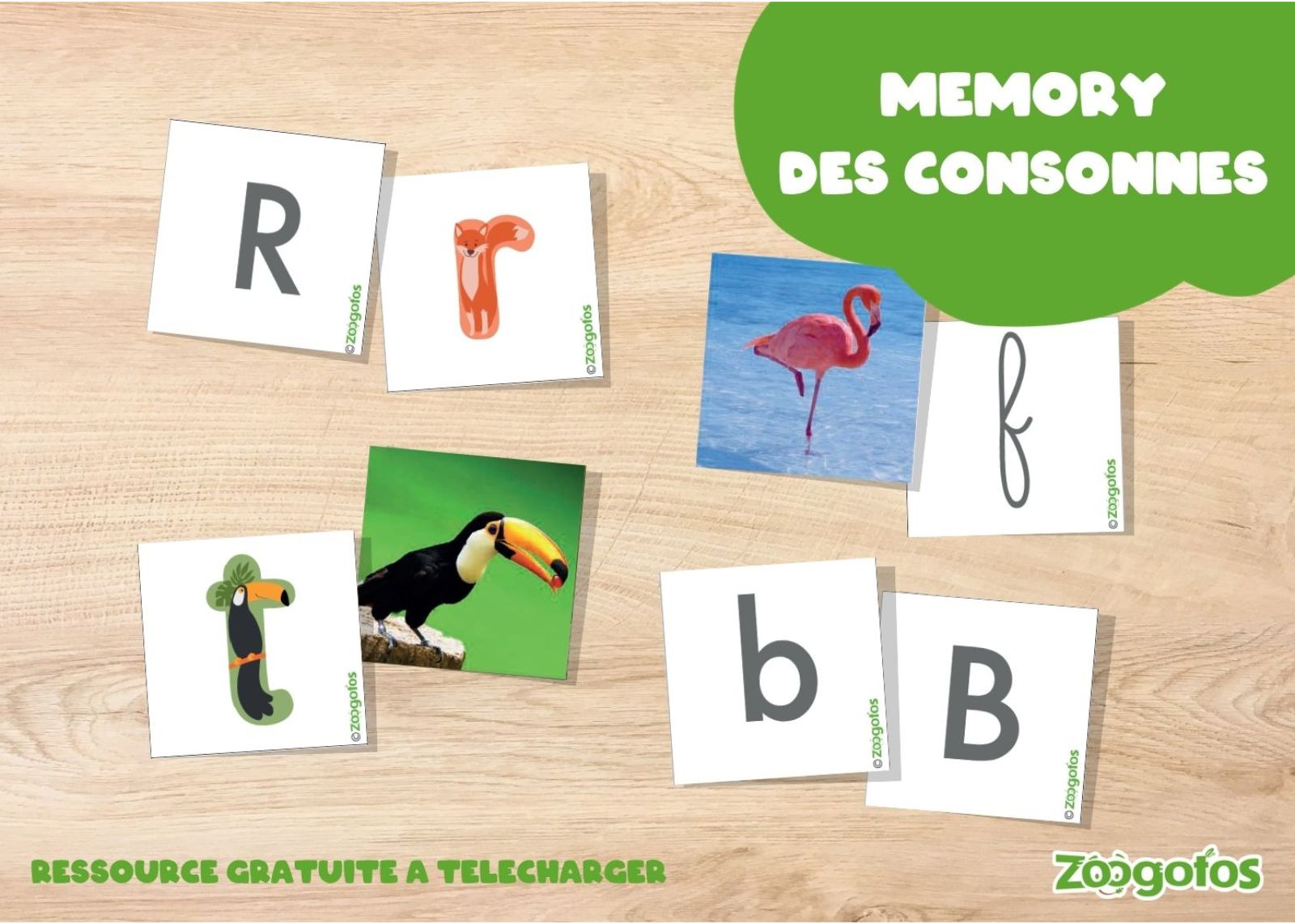 Memory 2 - les consonnes