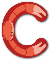 Cristiano le crabe, un personnage-lettre des zoogotos