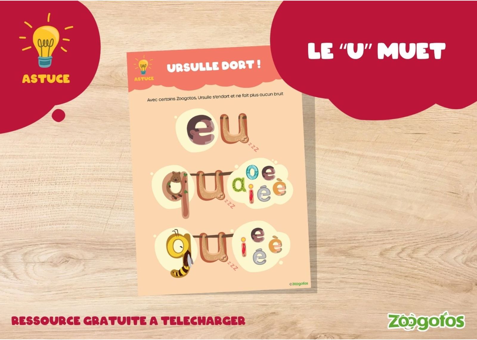 Quand Ursulle dort !