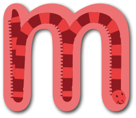 Mat le mille-pattes, un personnage-lettre des zoogotos