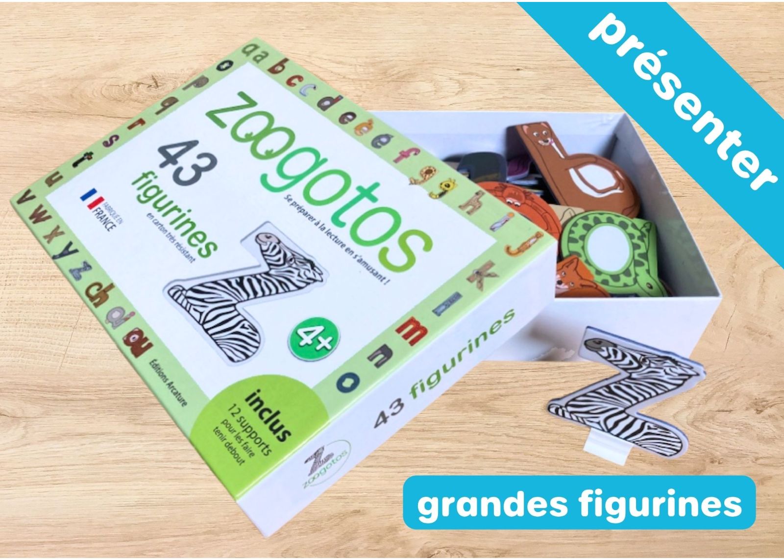 43 grandes figurines zoogotos