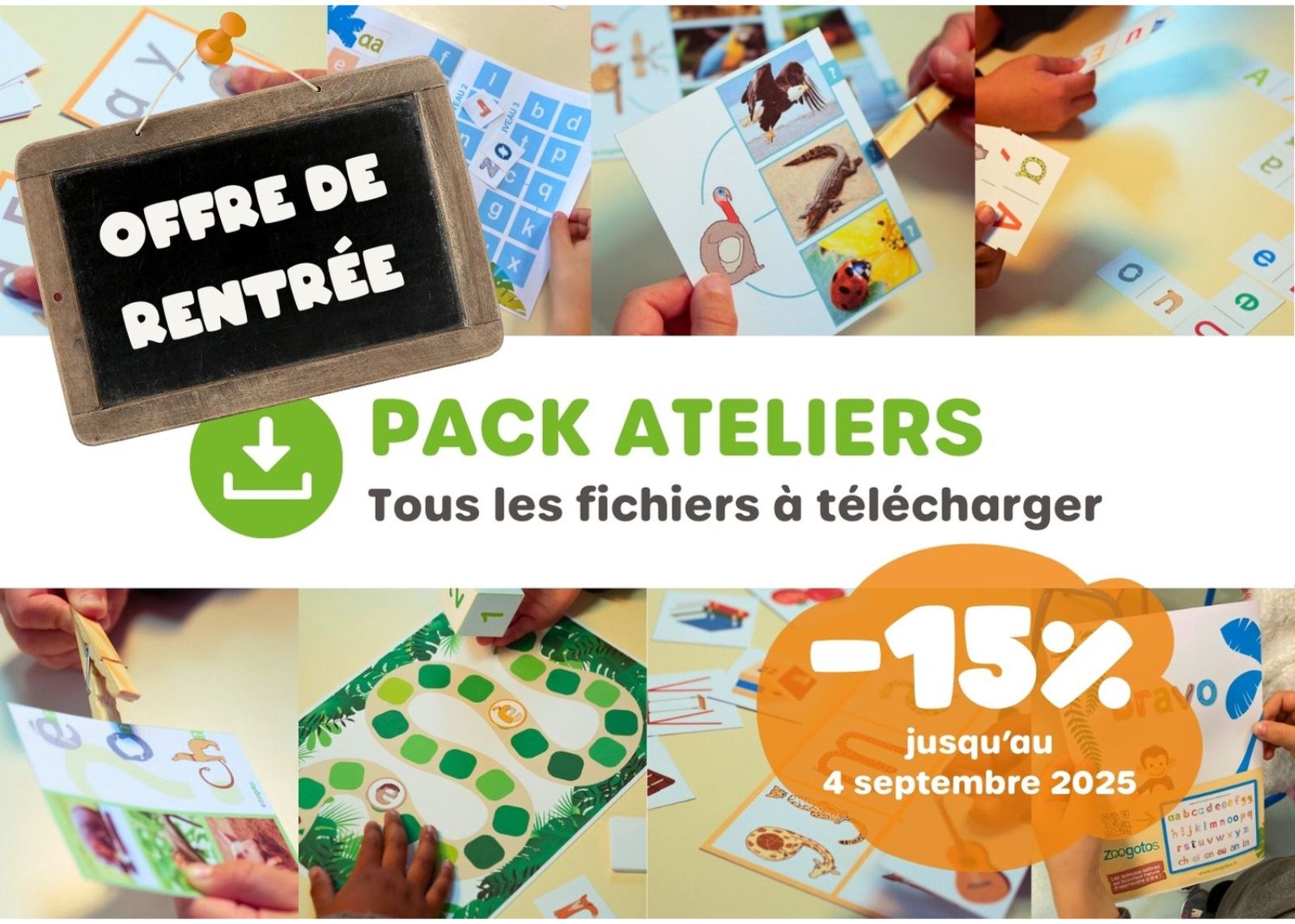 PACK ATELIERS