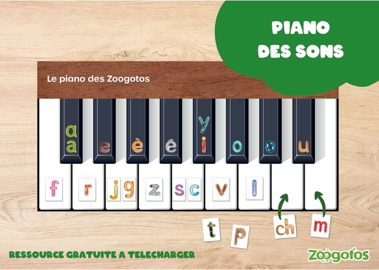 Le piano des Zoogotos