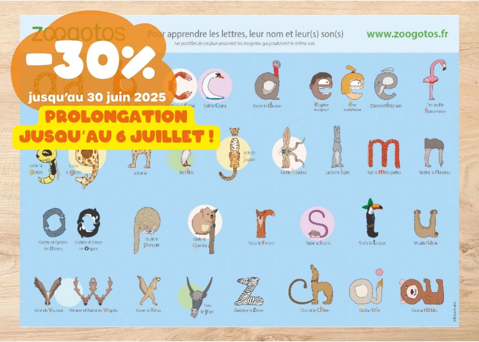 L'affiche des zoogotos