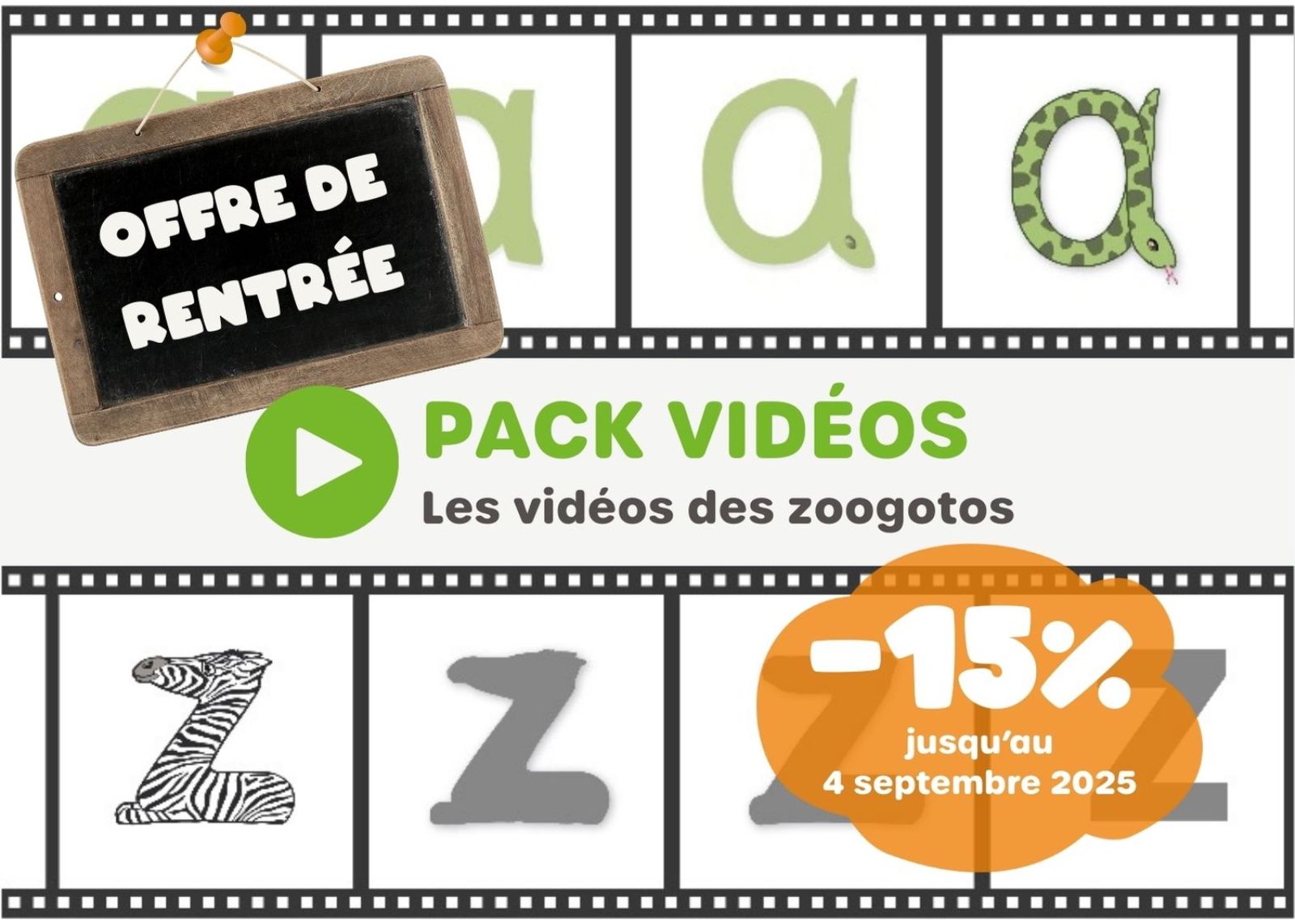 PACK VIDÉOS