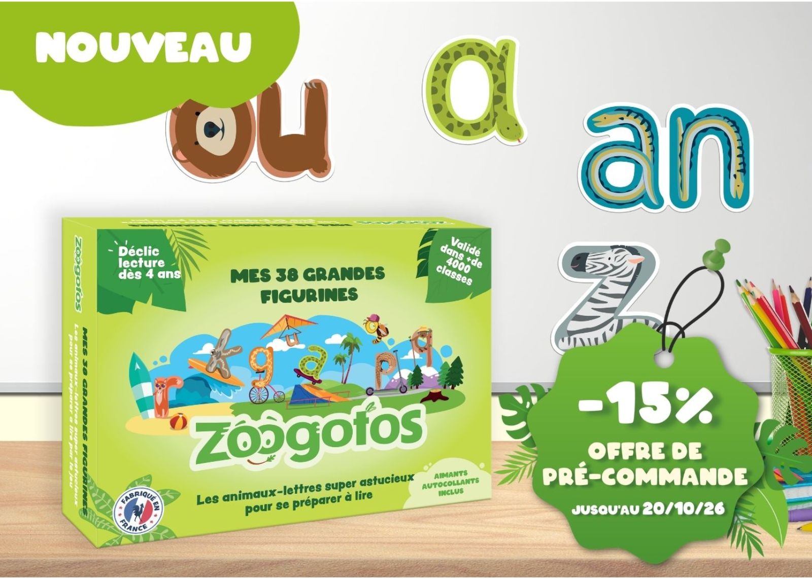38 grandes figurines Zoogotos
