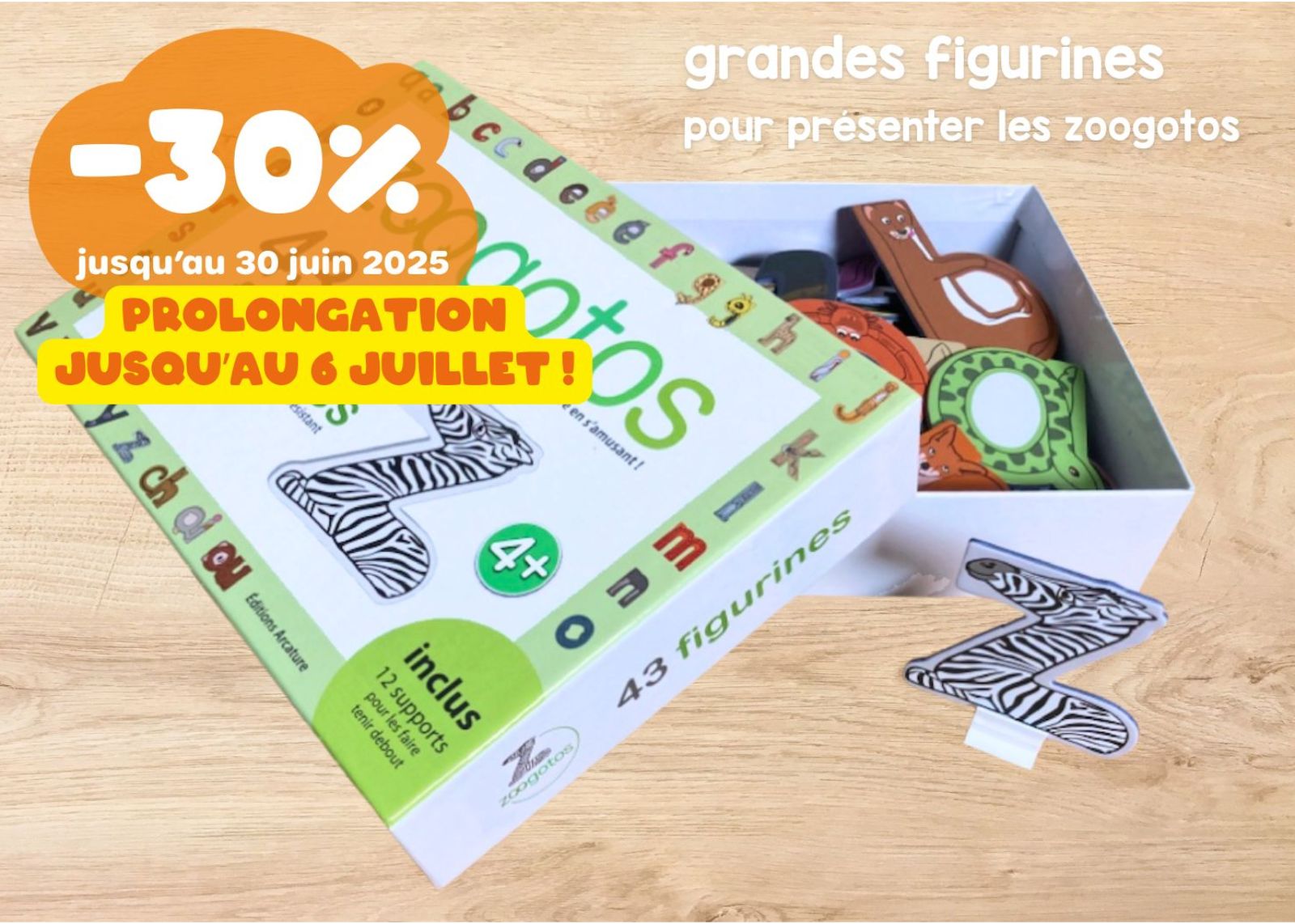 43 grandes figurines zoogotos