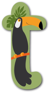 Toufic le toucan

, un personnage-lettre des zoogotos