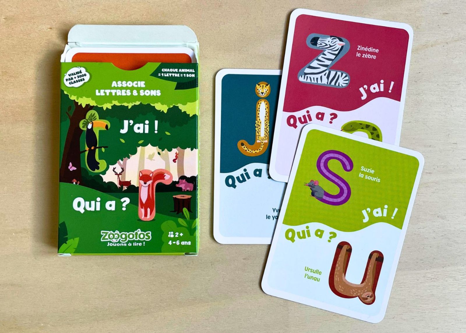 Cartes "J'ai ! Qui a ?"