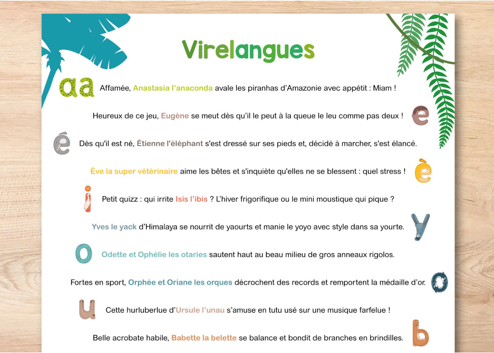 Virelangues